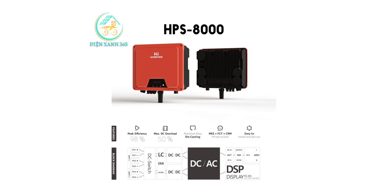 Inverter hòa lưới bám tải