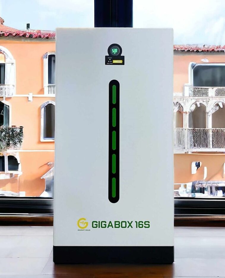 Pin lưu trữ cao cấp LifePo4 15.62Kwh GIGABOX 16S